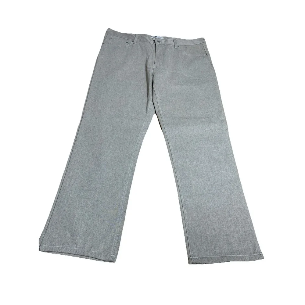 GB‎ Authentic Originals Mens Jeans 44x33 Grey Relaxed Fit Straight Leg New AO8